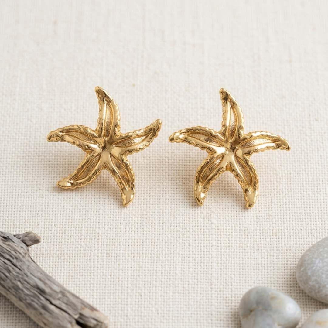 Auraqo Starfish Studs Auraqo Starfish Studs